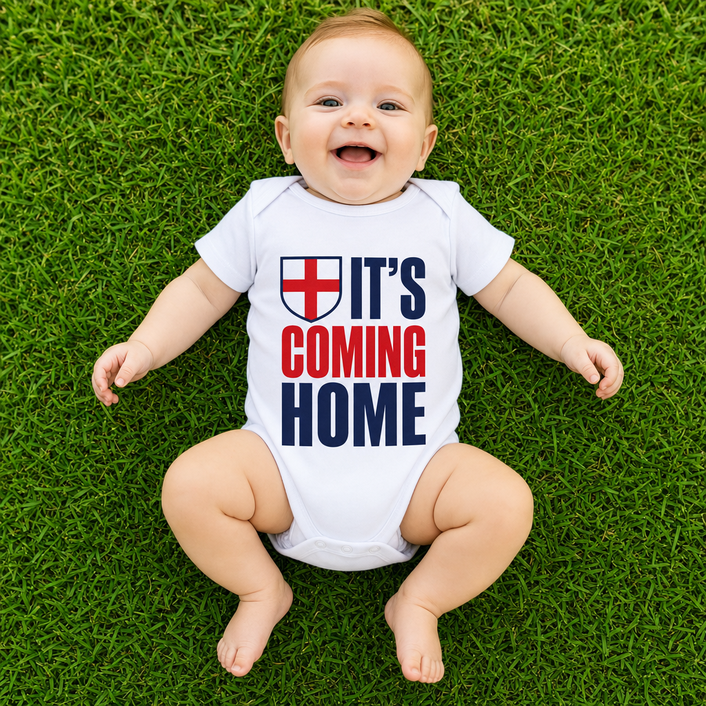 England World Cup 2026 baby mockup