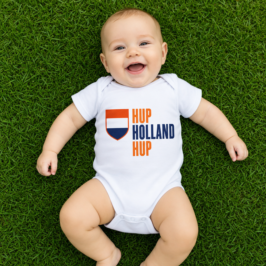 Netherlands World Cup 2026 baby mockup